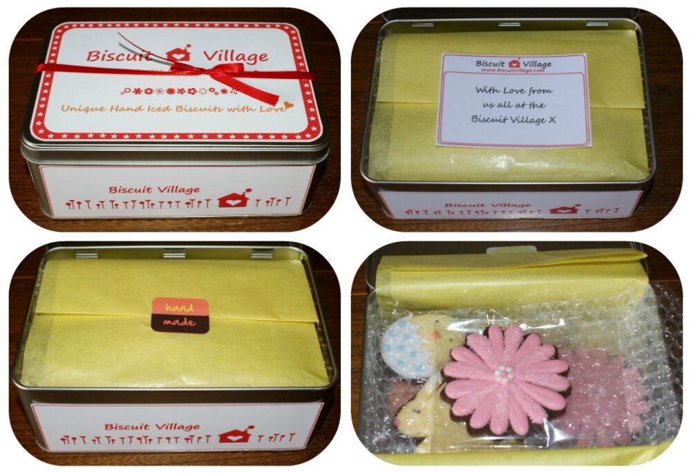 Biscuit Village Easter Biscuit Tin