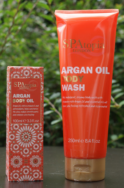 SPAtopia SPAtopia London Argan Oil Range Body Wash and Body Oil