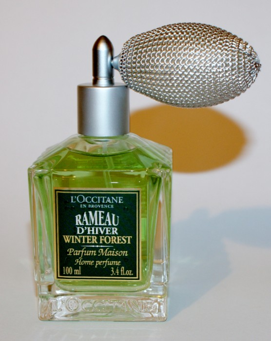 l'occitane winter forest home perfume