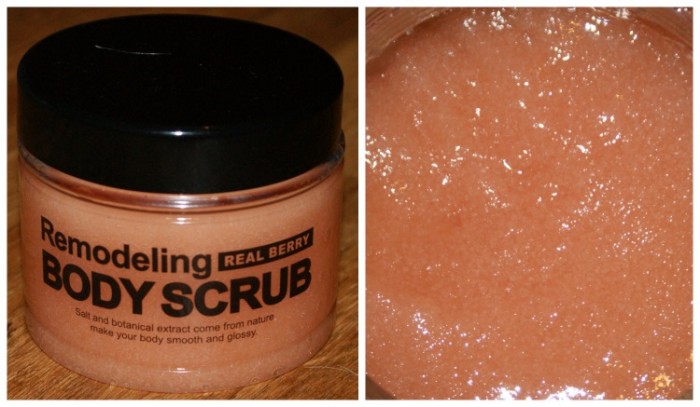 HelloEveryBody Remodeling Body Scrub in Real Berry