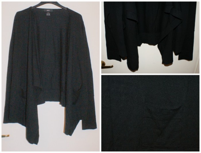 Ellos Draping Effect Cardigan