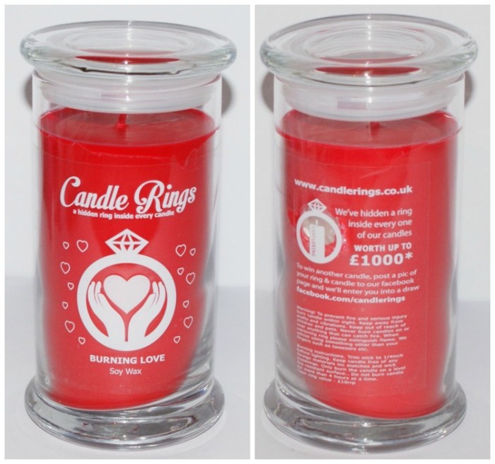 Candle Rings Burning Love