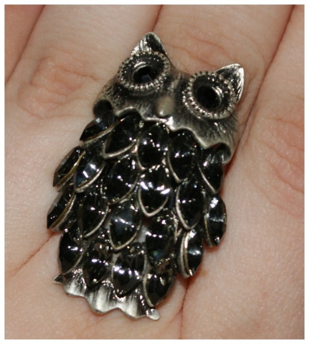 Jasper Jewellery Owl Ring