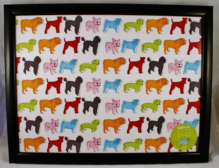 Sabichi Pug Lap Tray