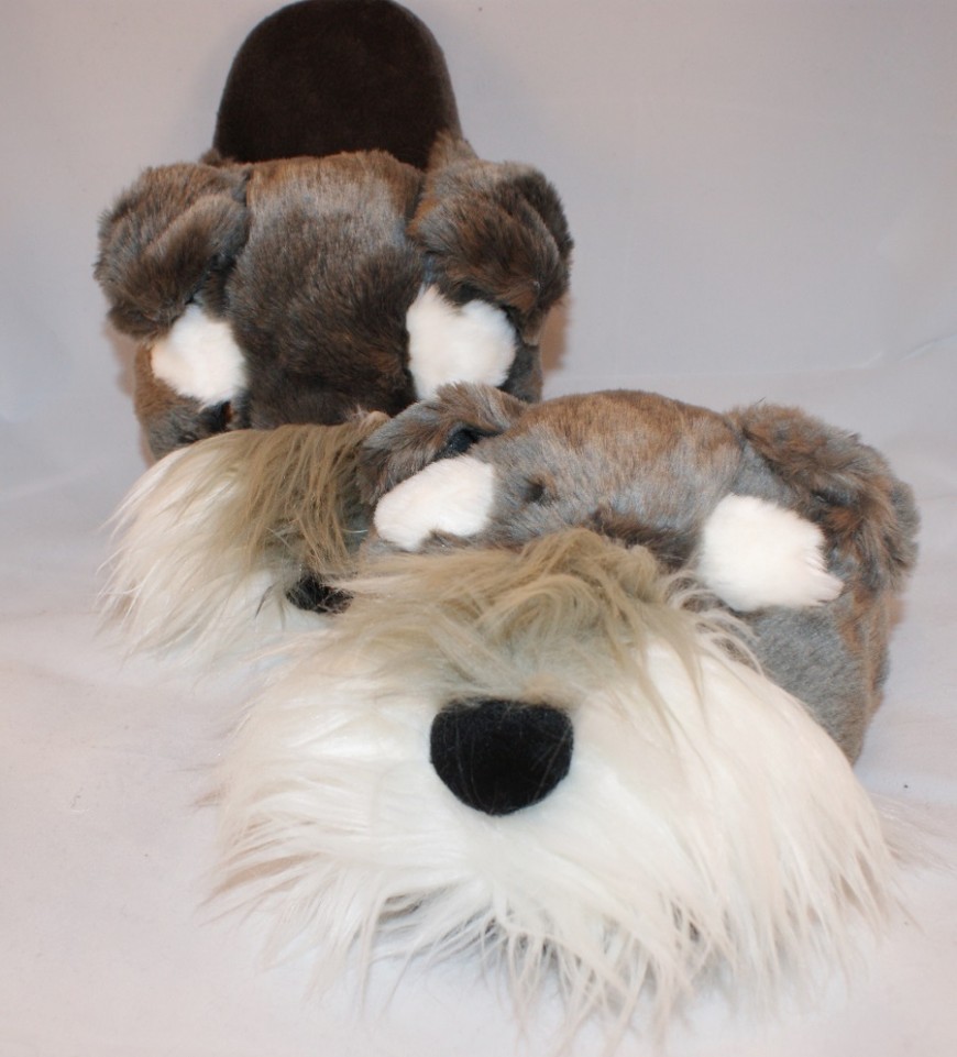 Schnauzer Dog Slippers