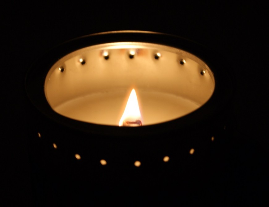Inspiration Soy Wax Candle Poured in a Paint Can