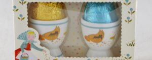 Farmer Greenwood's Milk Chocolate Eggs & Egg cups