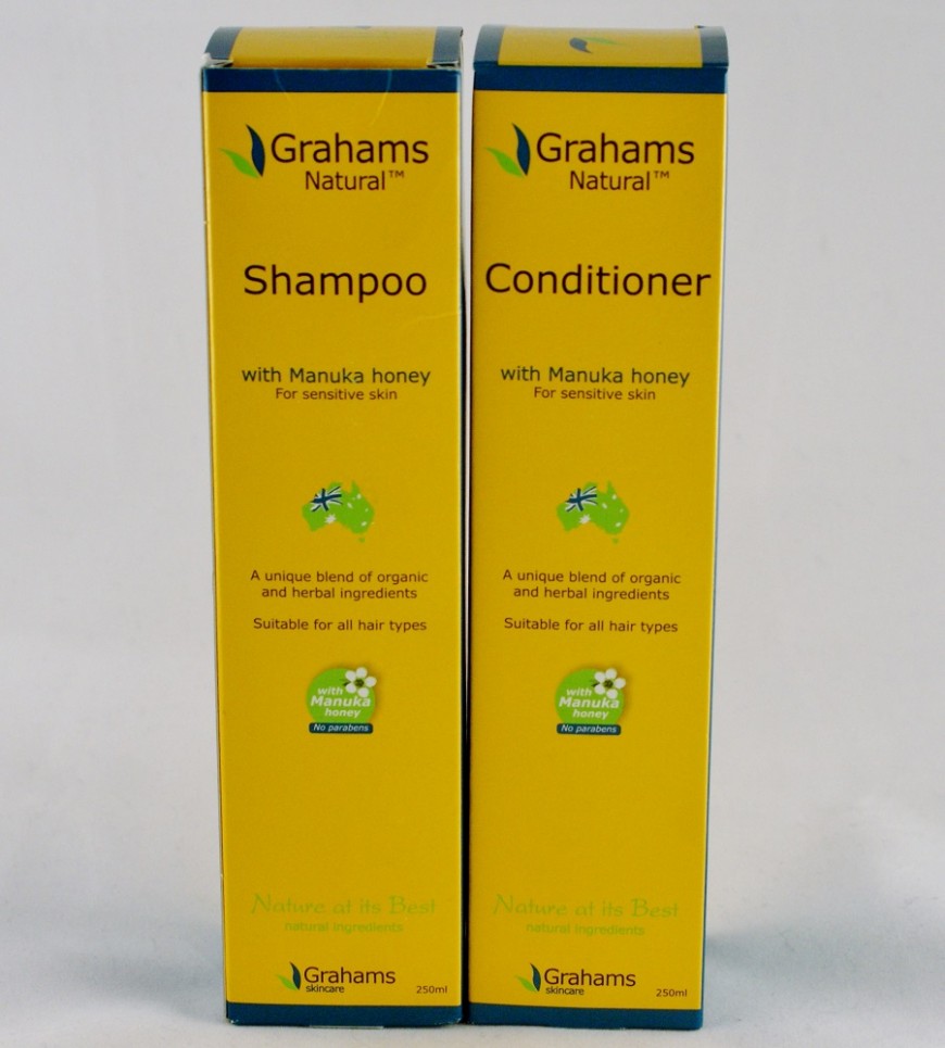 Grahams Manuka Honey Shampoo and Conditioner