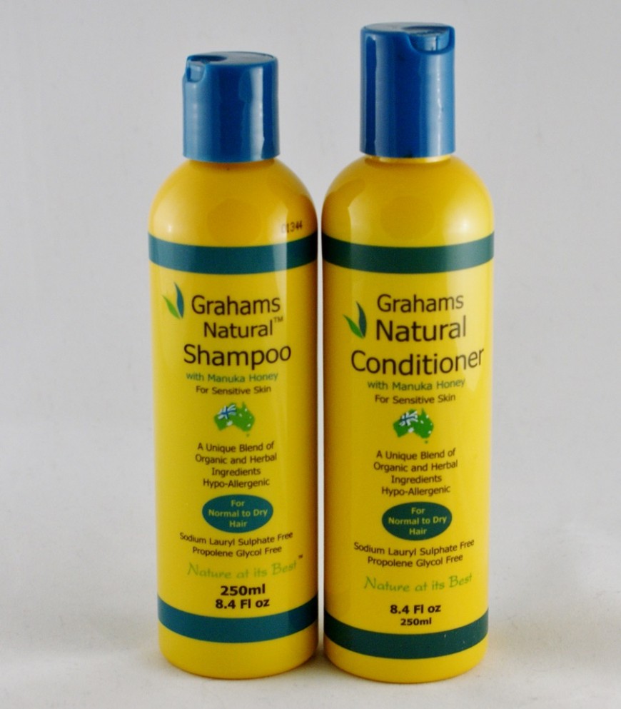 Grahams Manuka Honey Shampoo and Conditioner