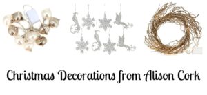 Christmas Decorations from Alison Cork
