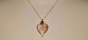 Grace and Valour - Birch Leaf Necklace