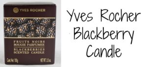 Yves Rocher Blackberry Candle