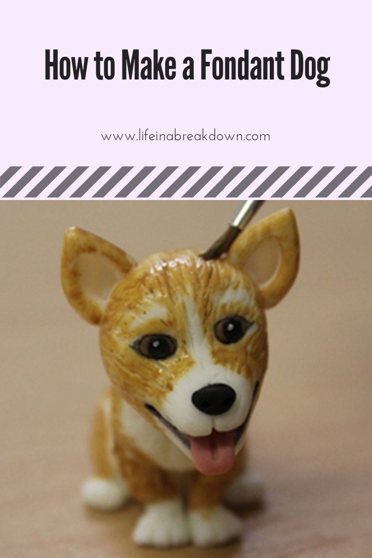 Fondant Dog Pin Image