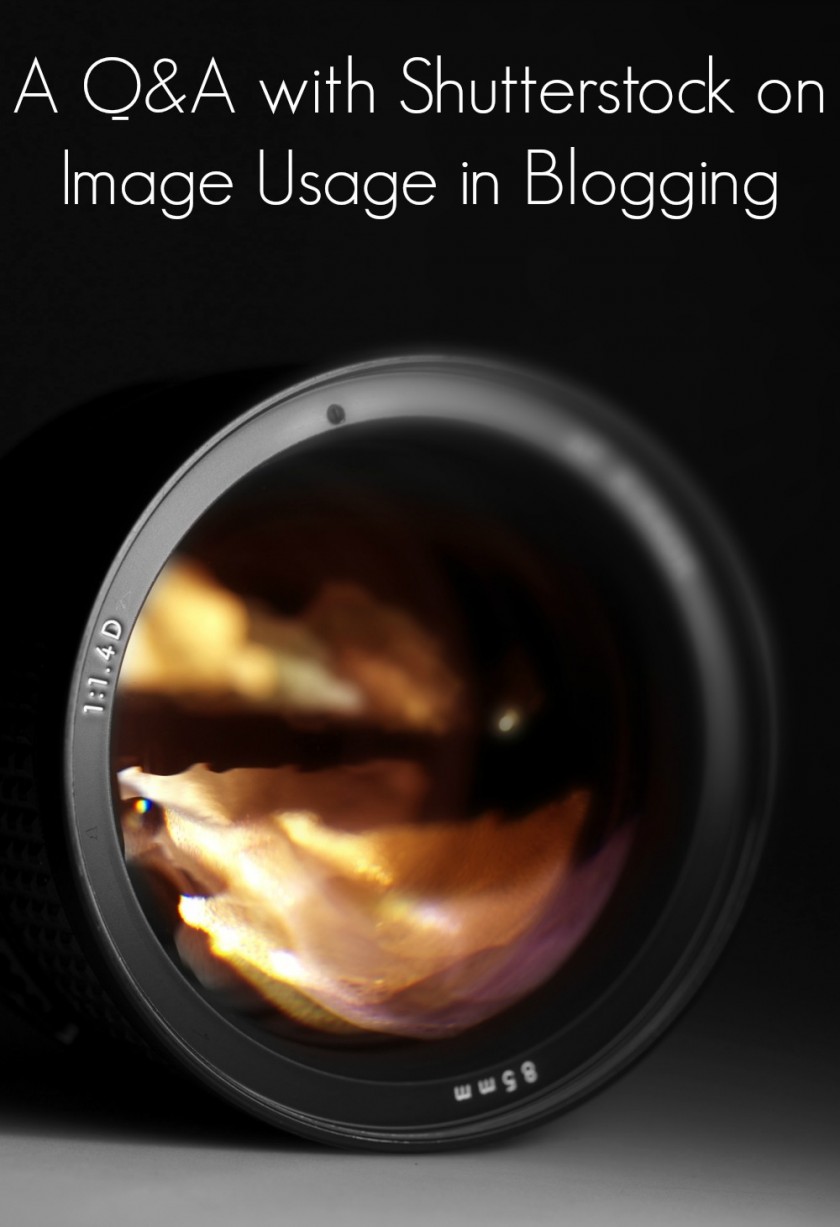 My Q&A with Shutterstock on Image Usage in Blogging