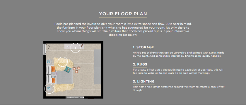 Floor Plan Dulux Amazing Space
