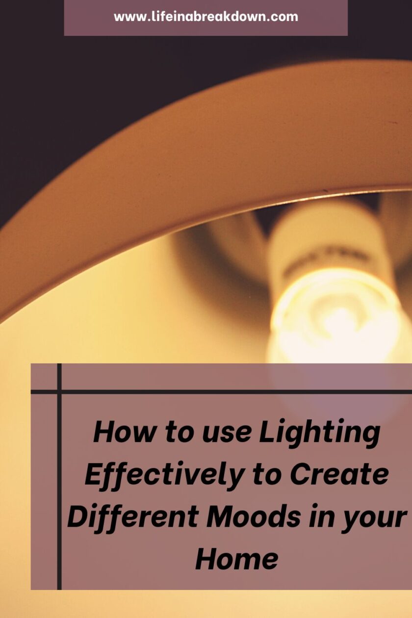Here are a few ways to use lighting effectively in your home to create different moods and guarantee that wow factor!