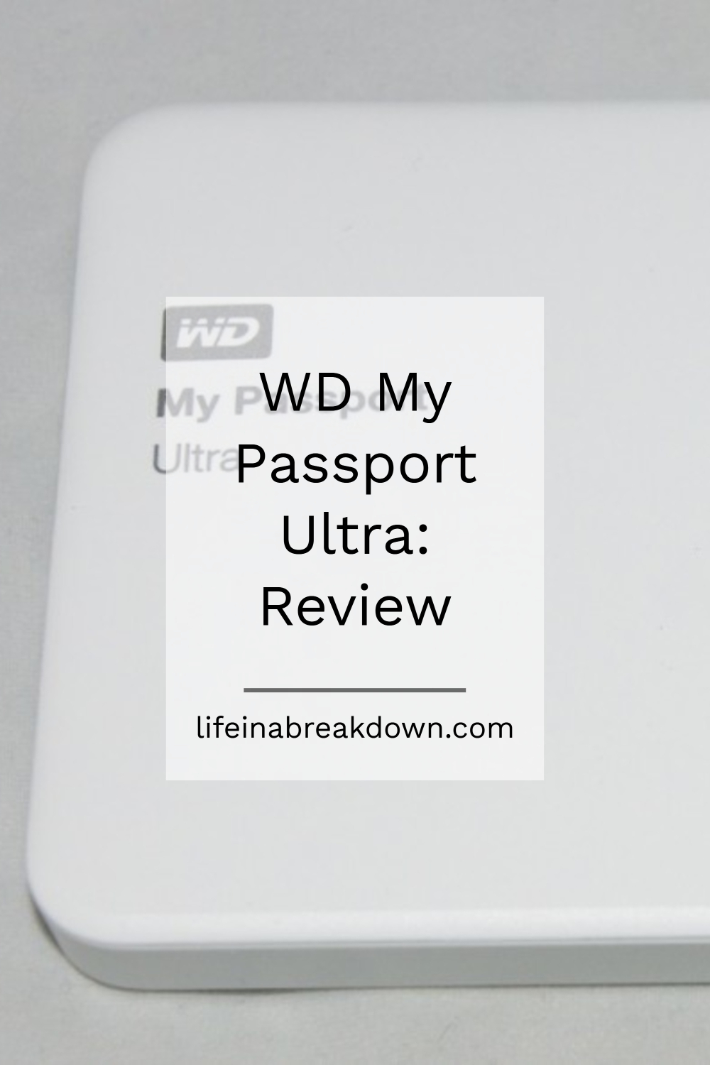Do you keep your files and photos backed up? If not then you might be interested in the WD My Passport Ultra - check out my review #mypassportultra #computerbackup #backup #computer