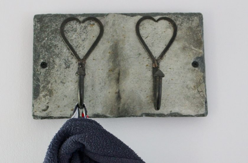 DuckyDora Hooks Reclaimed Cornish Slate