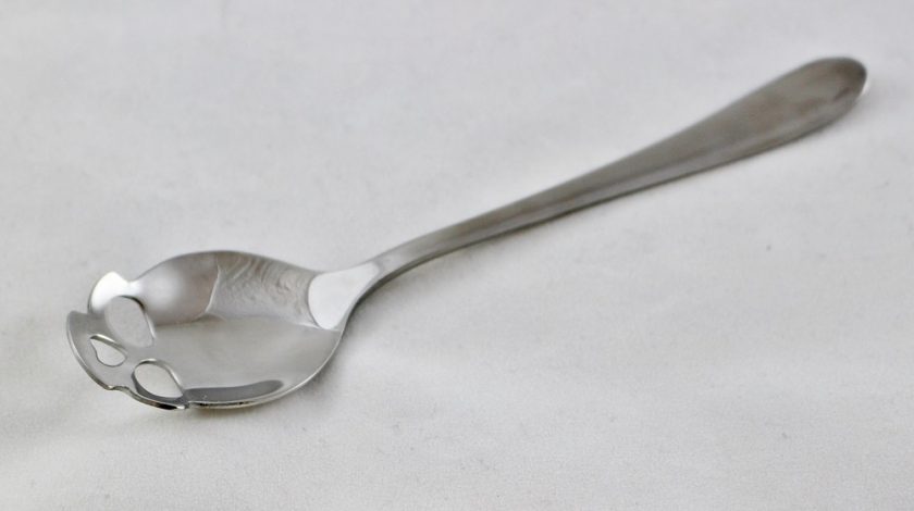 GOTHIC SKULL SUGAR SPOON