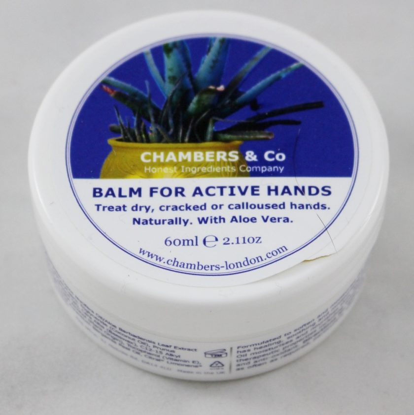 Chambers & Co Balm for Active hands