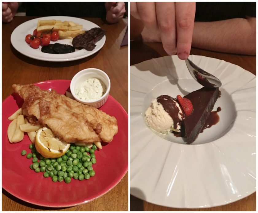 Food at Hawkchurch Resort and Spa