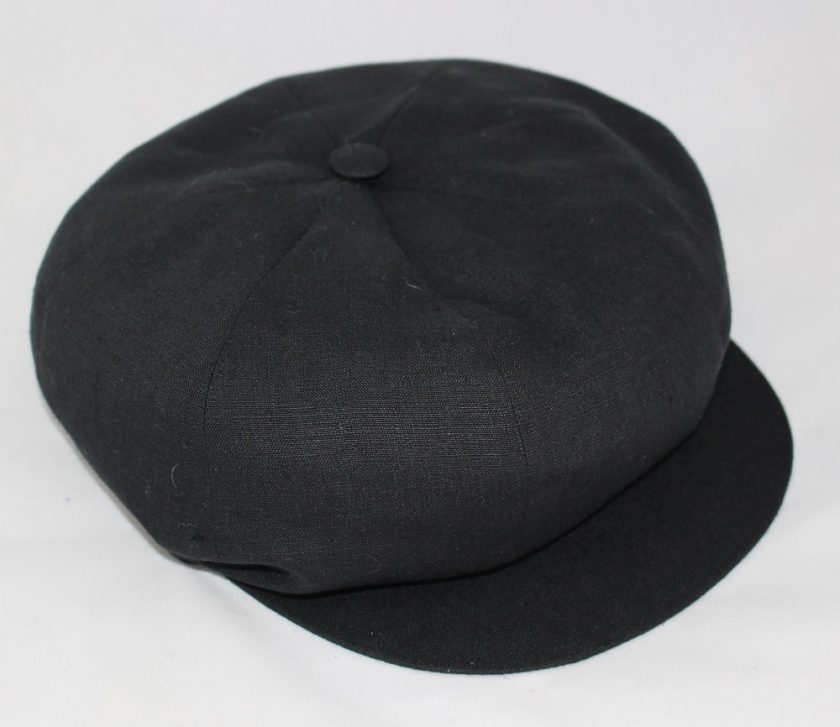 Wearmakers La Coppola Storta Meusa Cap in Black Cotton