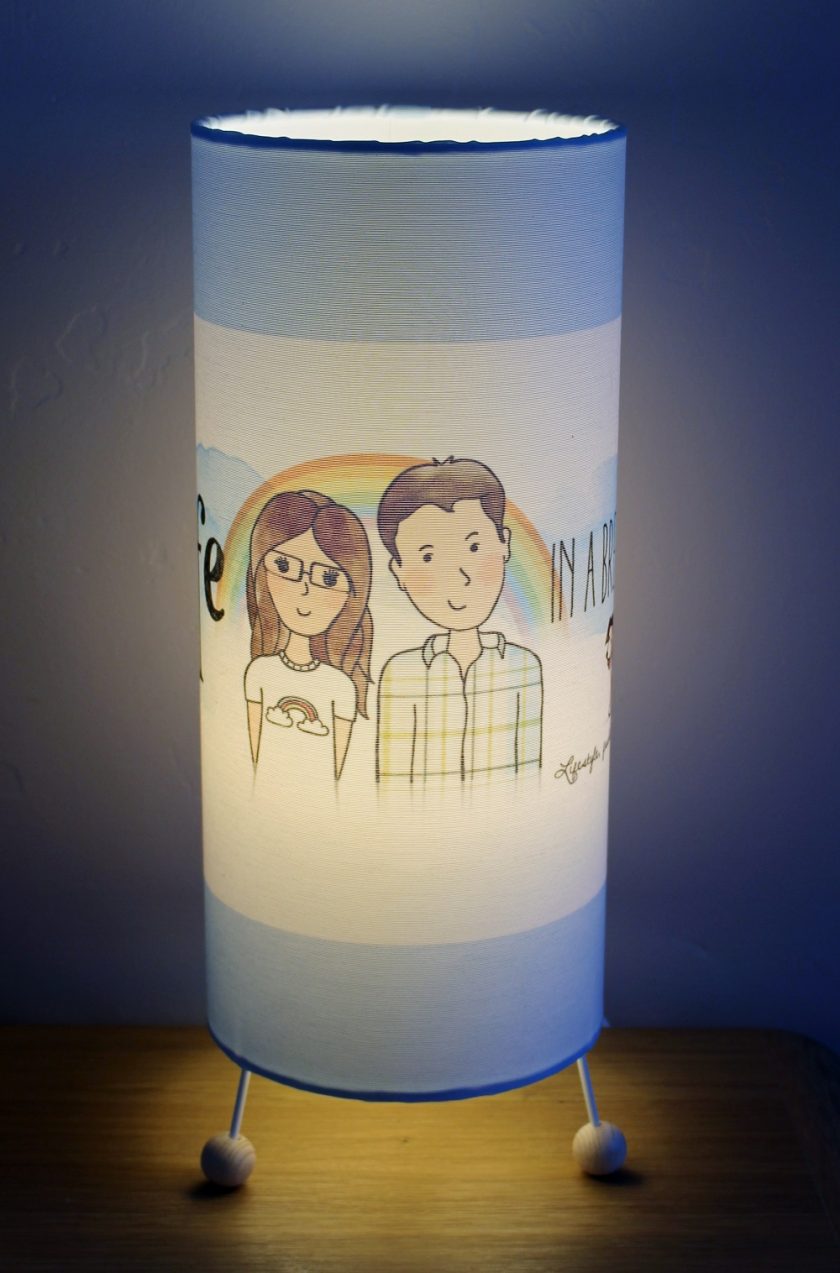 Bags of Love Personalised Lamp Review