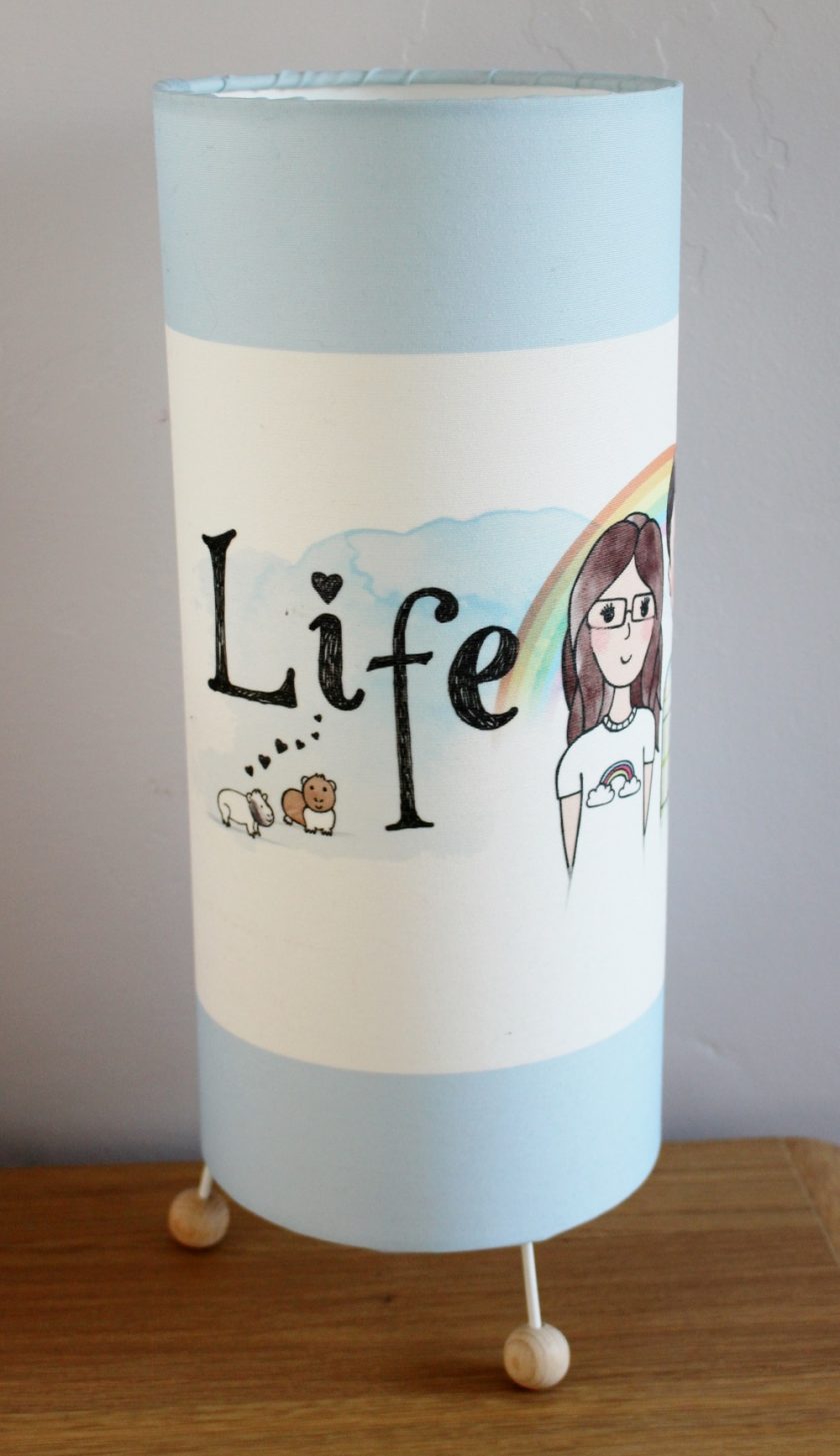 Bags of Love Personalised Lamp Review