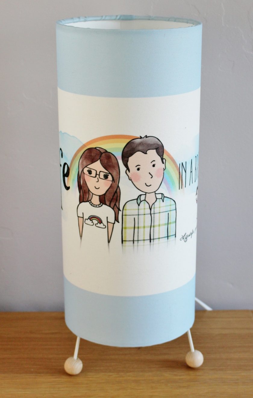 Bags of Love Personalised Lamp Review