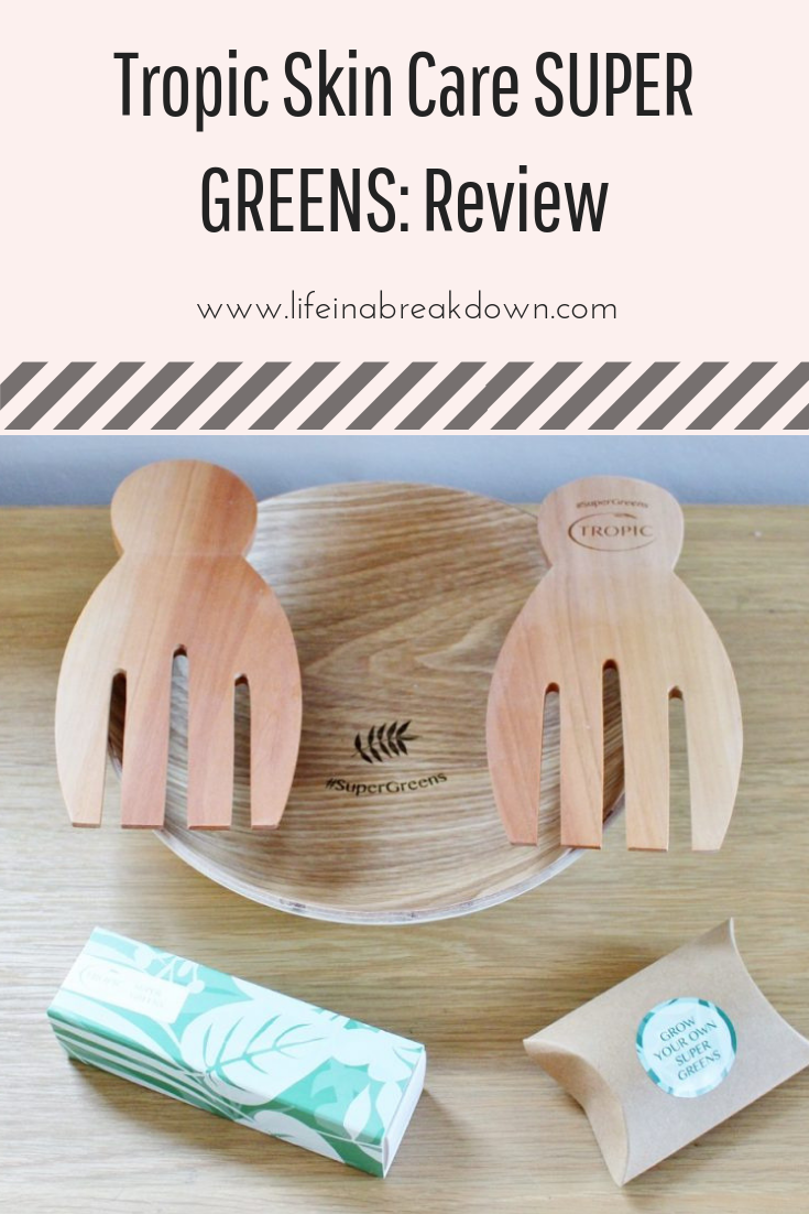 Tropic Skin Care SUPER GREENS: Review