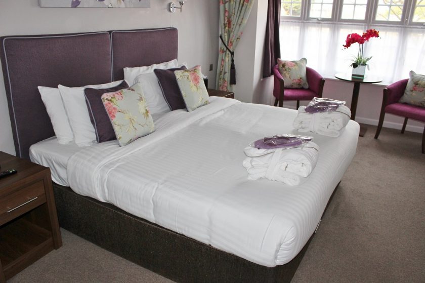 Bank House Hotel & Spa Worcester Room - Bed View