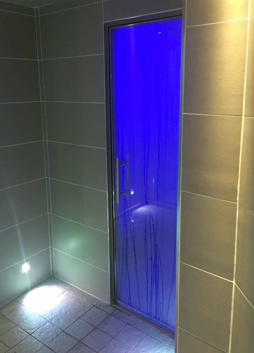 Bank House Hotel & Spa Worcester Spa Outside of Steam Room
