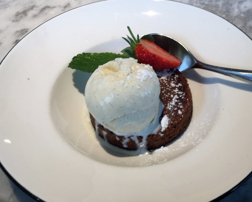 Pizza Express Tamworth Chocolate Fondant