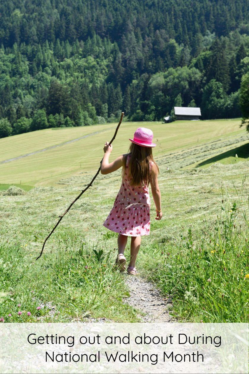 Getting out and about During National Walking Month