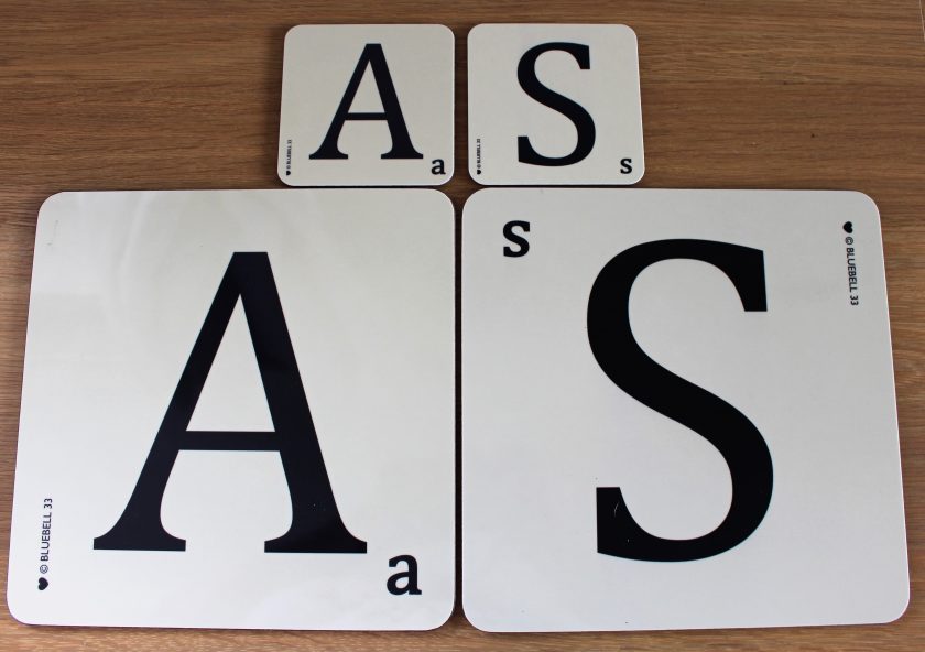 Alphabet Placemats Alphabet Coasters