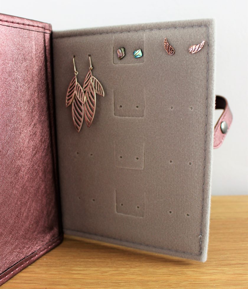 Bronze Little Travel Book of Earrings
