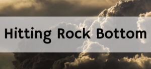 Hitting Rock Bottom