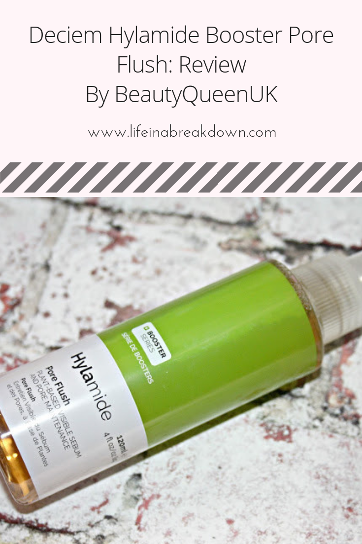 Deciem Hylamide Booster Pore Flush: Review