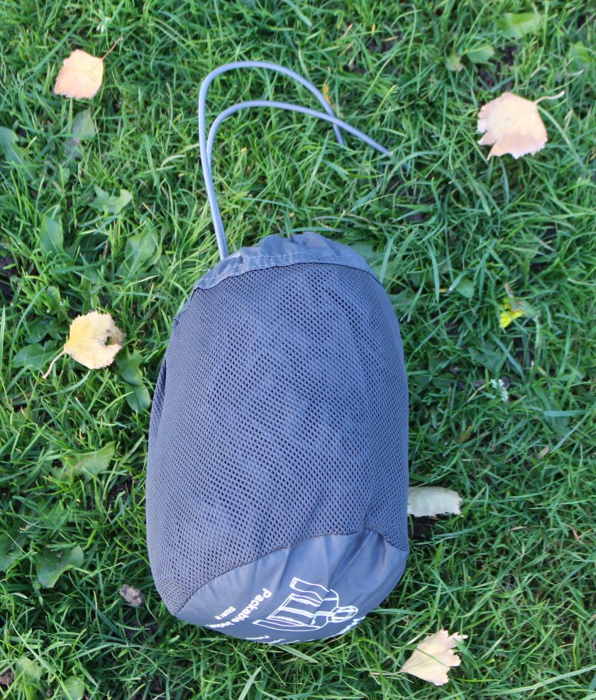 PETER STORM Men’s Packable Jacket Shown packed in it's bag