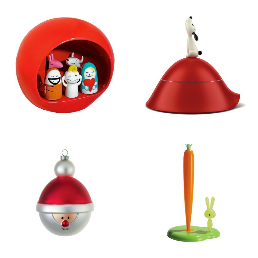 Unique Homewares from LOVEThESIGN Nativity scene Lula dog bowl with cover Babbonatale bauble Bunny & Carrot kitchen roll holder