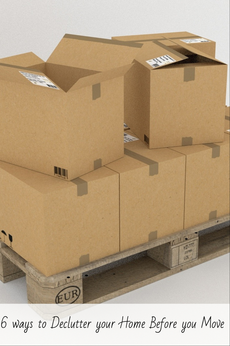 Packed cardboard boxes sat on a palette