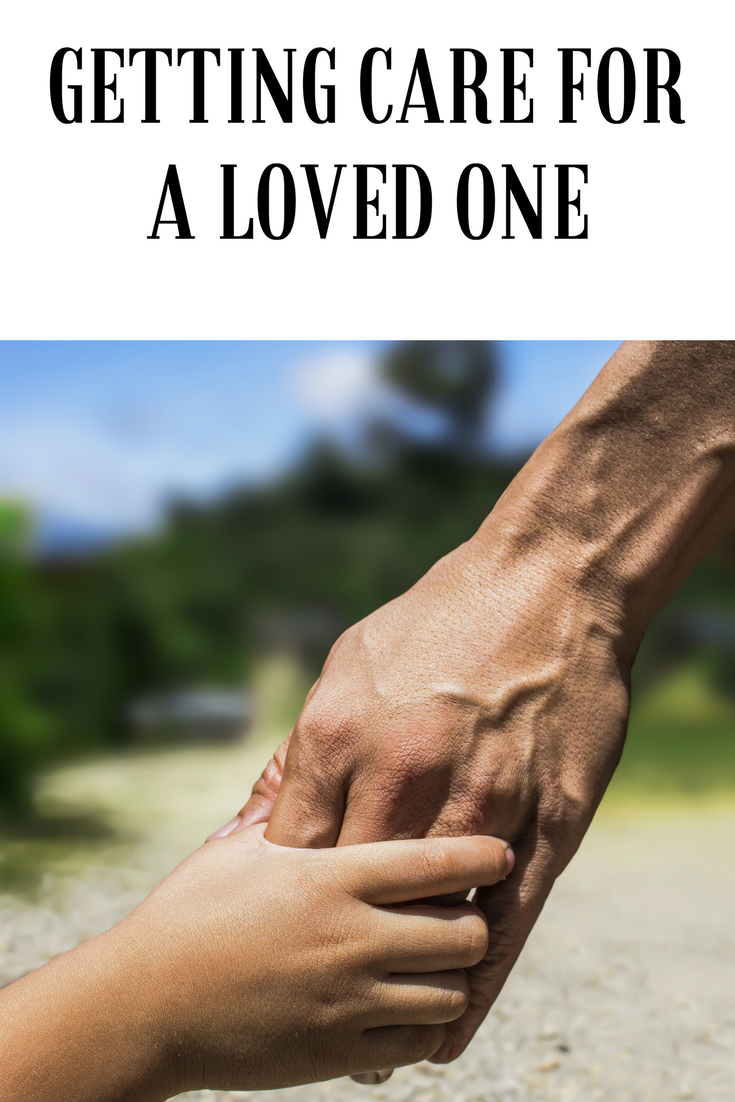 Getting Care for a Loved One young and old hands.