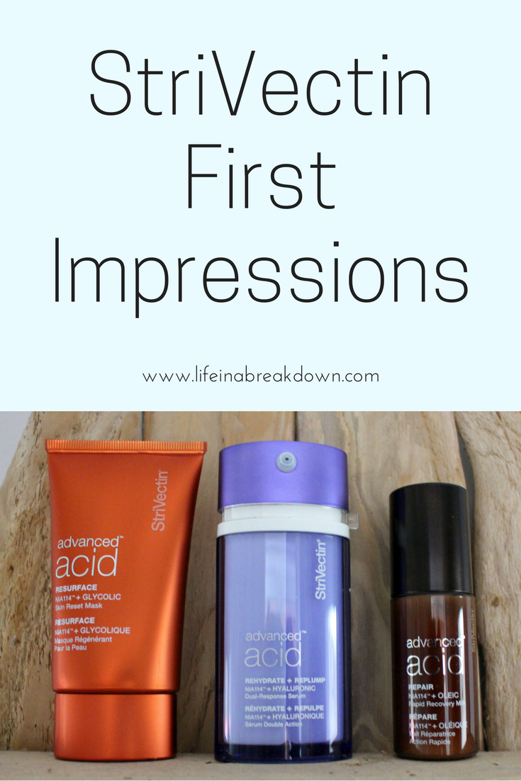 StriVectin Skincare First Impressions