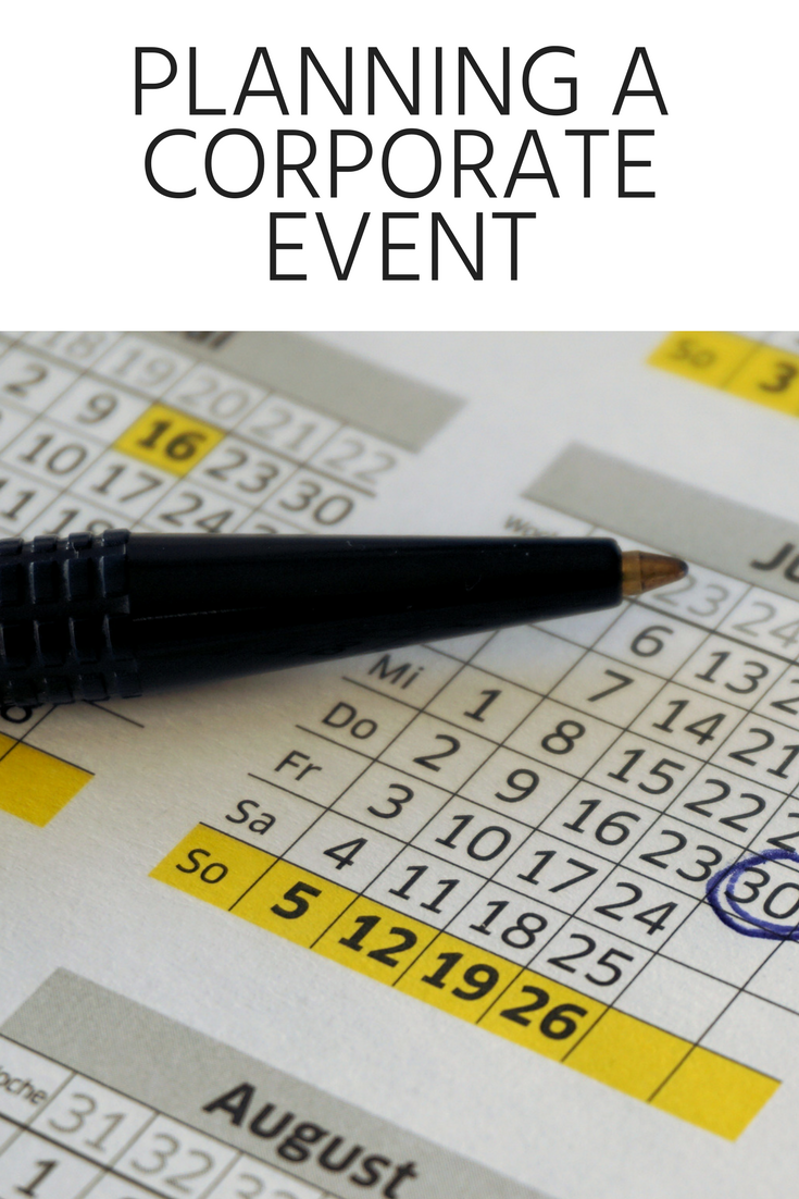 Planning a Corporate Event