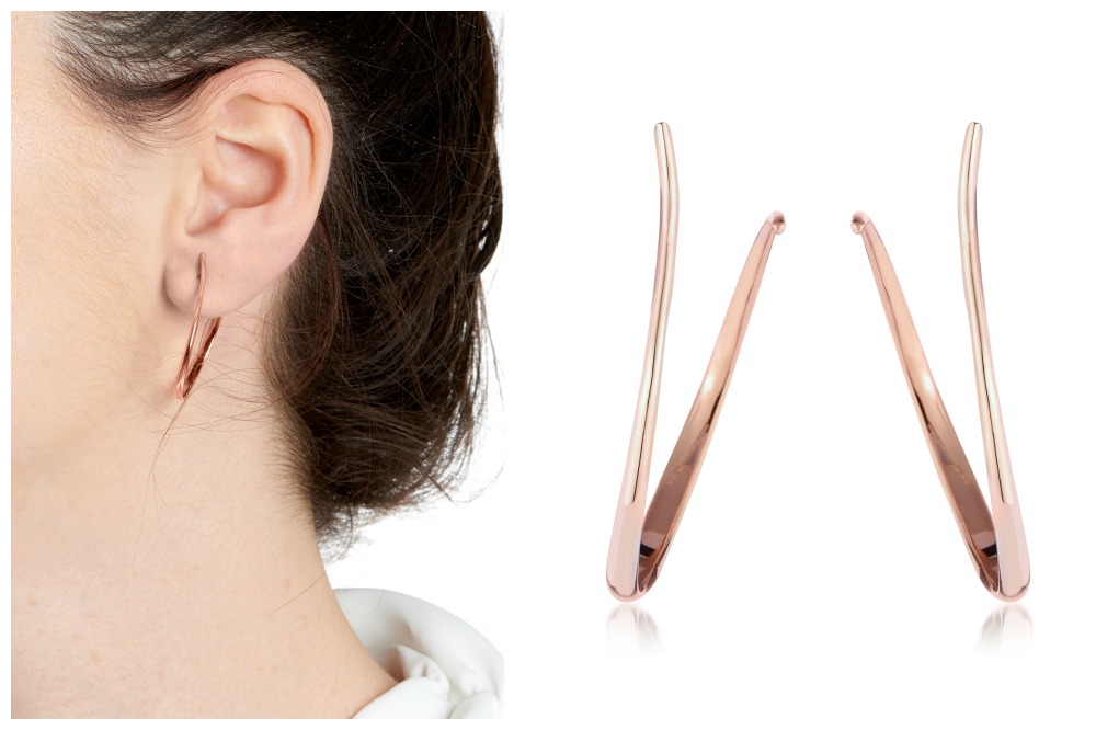 Sacet Lujia Hoop Earrings