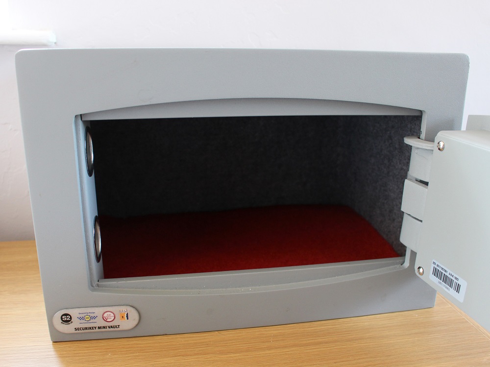 Securikey MiniVault in Silver from Simply Safes
