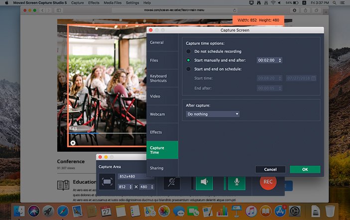Screen Recording Set up on a PC Screen