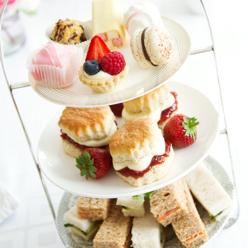 Afternoon Tea Laid Out