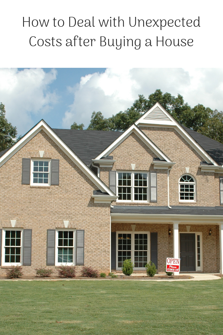 How to Deal with Unexpected Costs after Buying a House