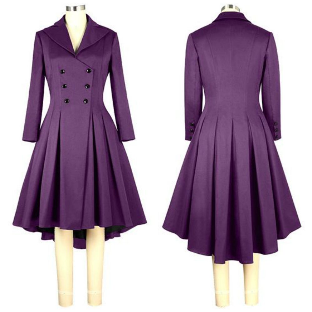 Chic Star Plus Size Purple Jacket